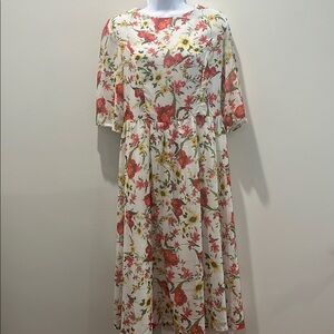 Floral Print Women's Dress
